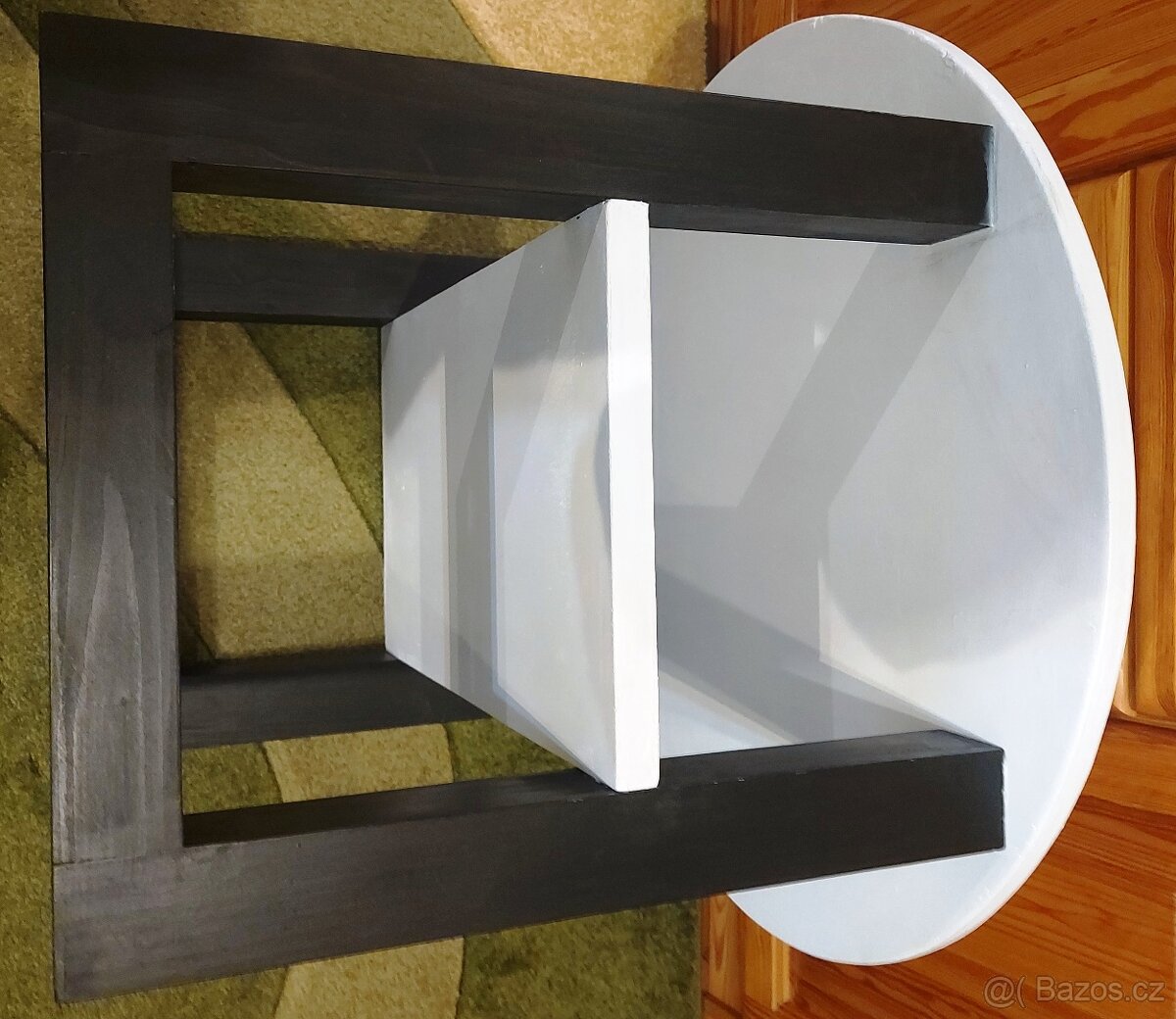 Konferenční stolek kruhový průměr 70cm - 13