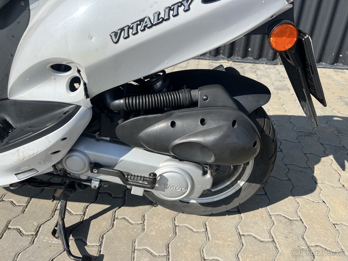 Kymco Vitality 2T, 2018, 6800 km, nová STK, po servise - 13