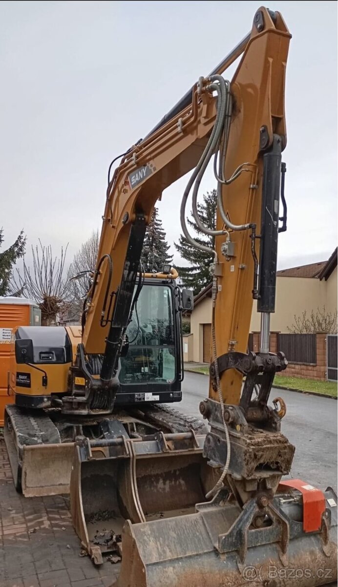 Pásový bagr SANY SY80U - 13