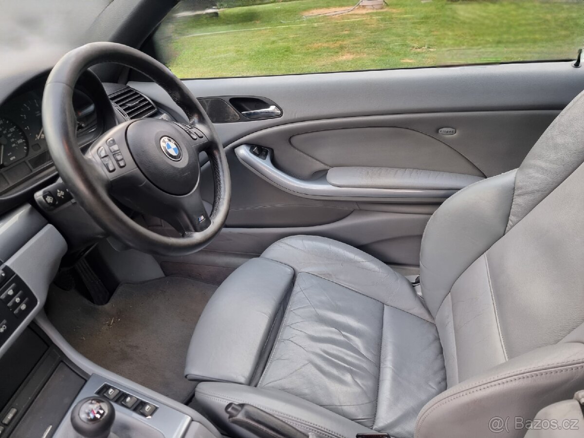 BMW E46 cabrio 325i PRAVOSTRANNÉ - 13