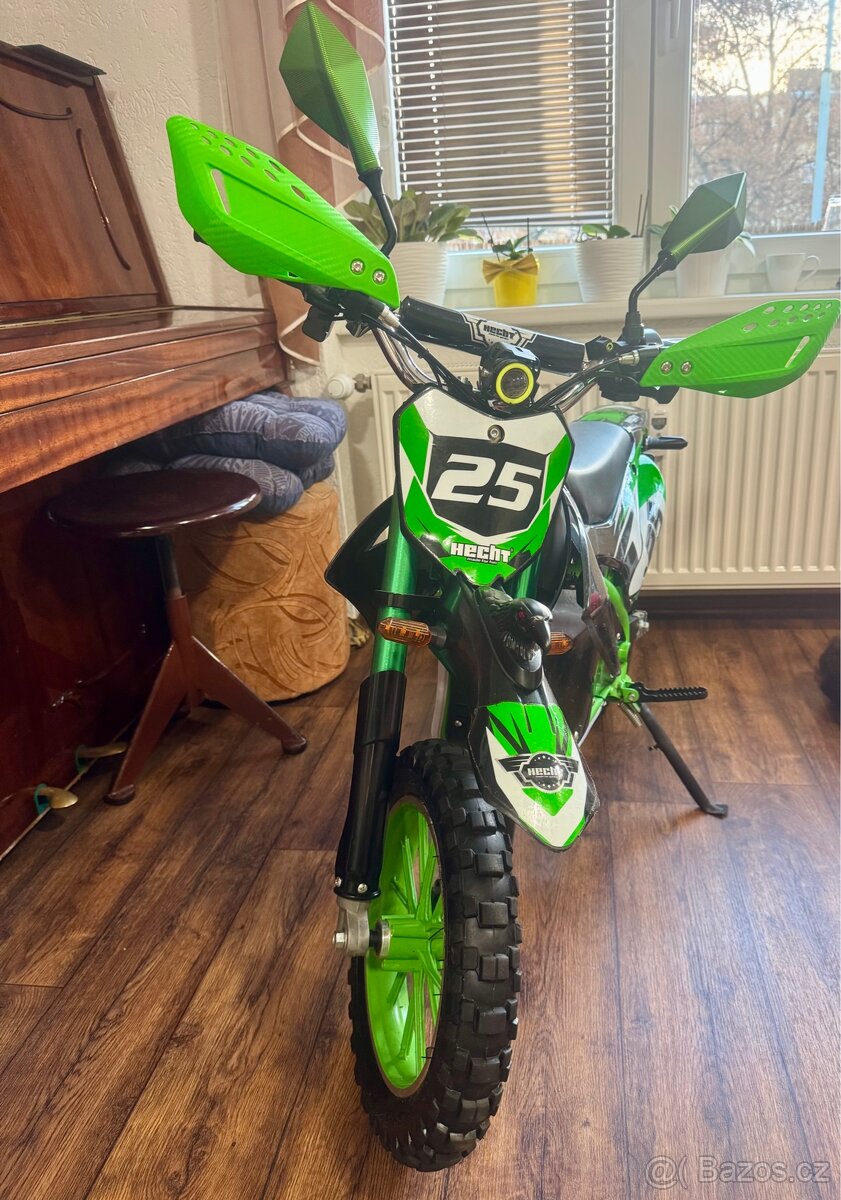 Dětská elektrická motorka Hecht 54501 green - 13
