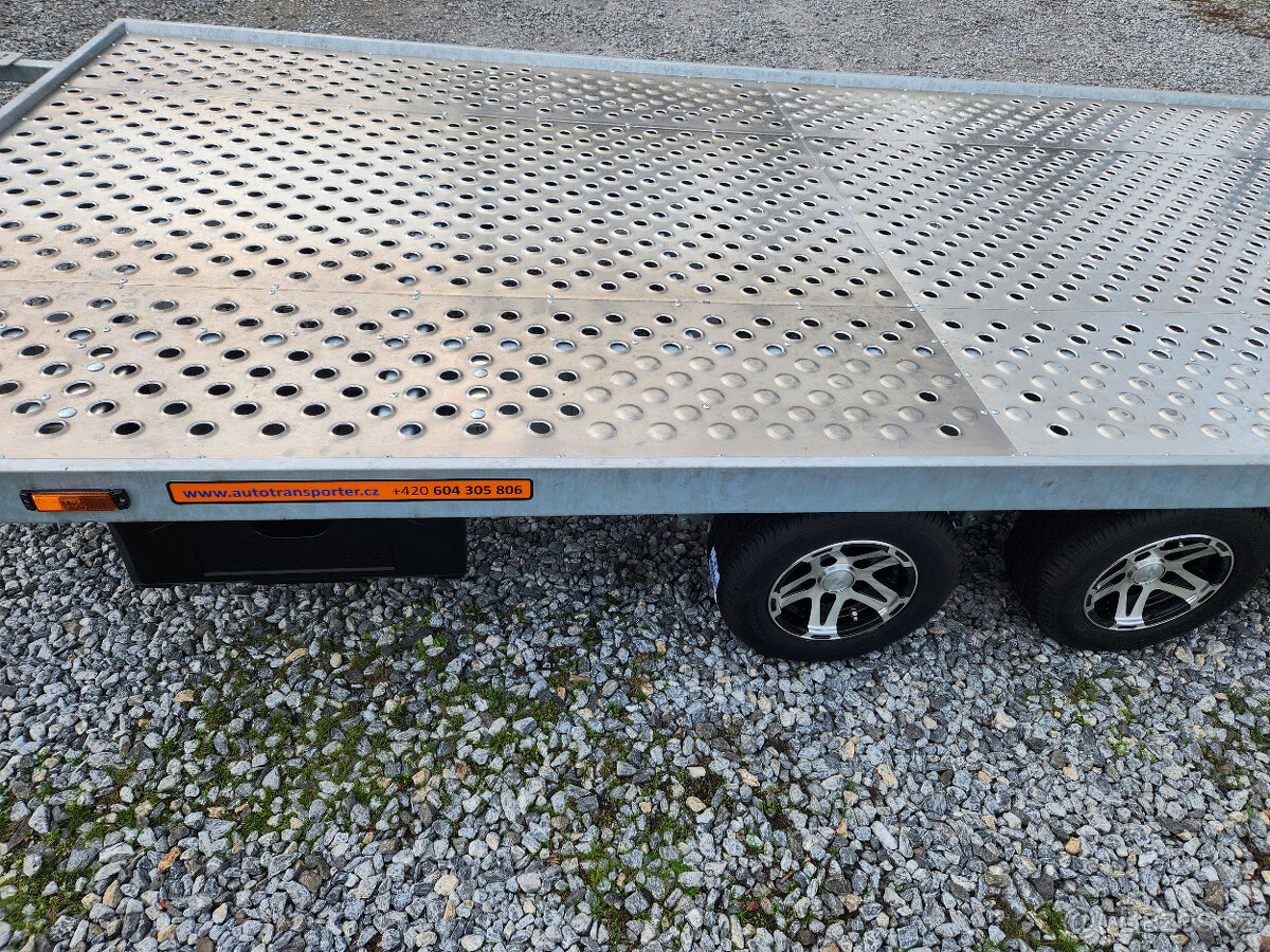 Sklopka hydraulika, ALU plocha 450x210cm, 2700/680kg, výbava - 13