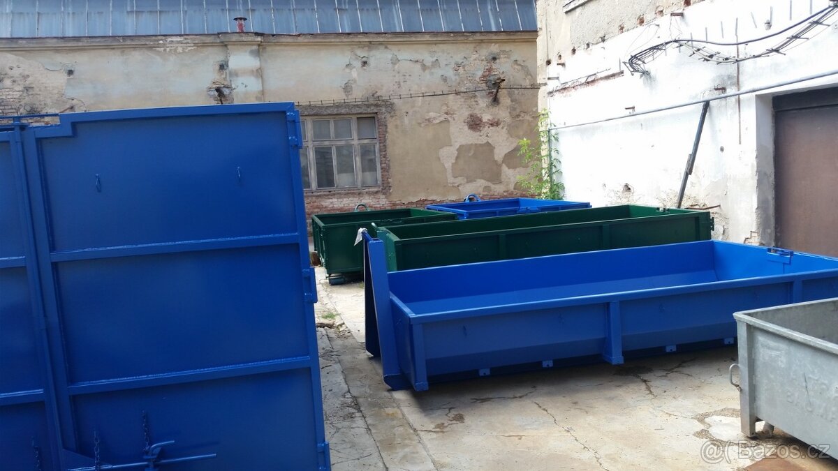 Výroba kontejnerů na hákové nosiče Avia,Abroll,Liaz - 13