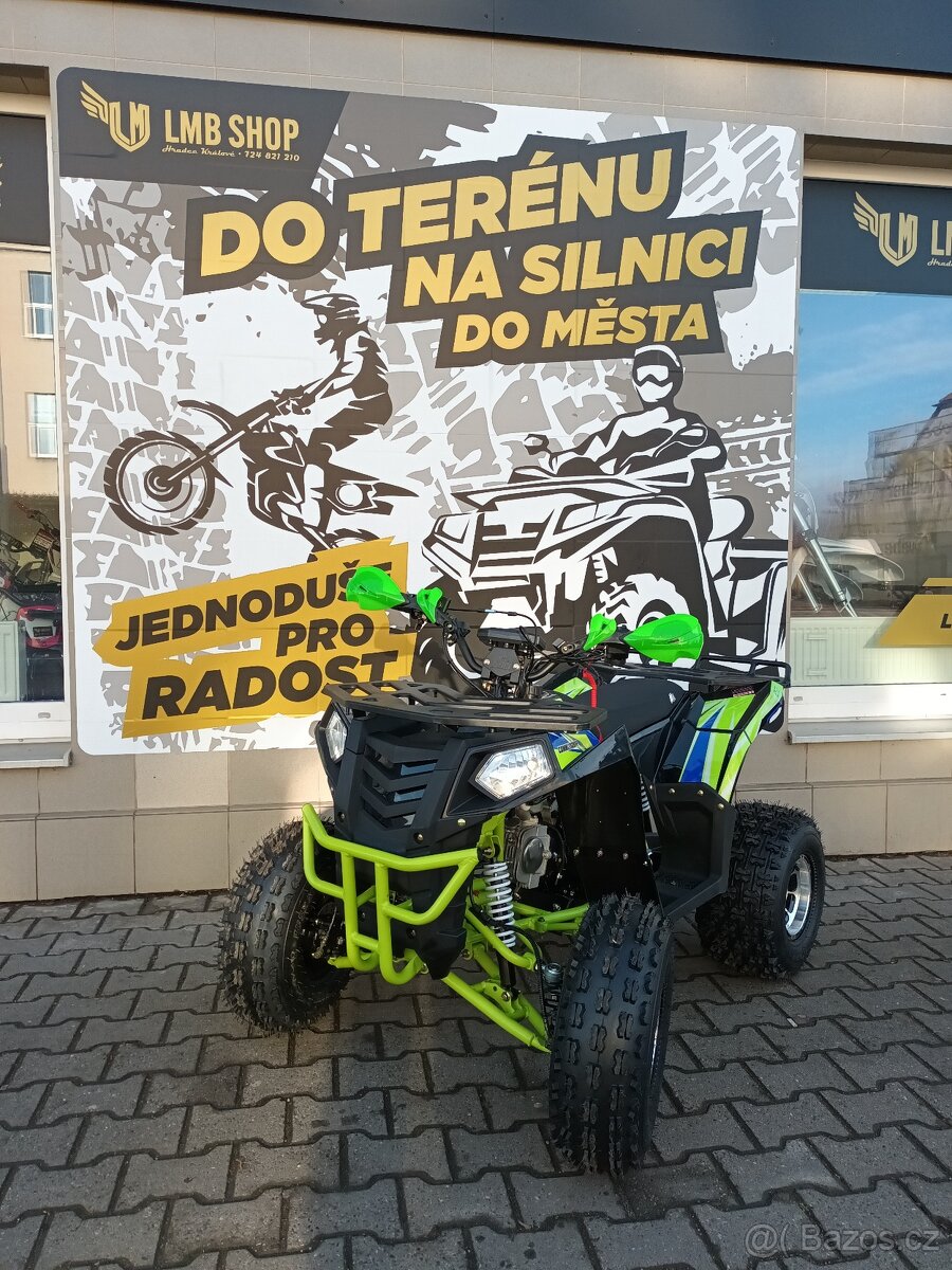 Dětská čtyřkolka Apollo Commander 125cc - 3GR zelená - 13