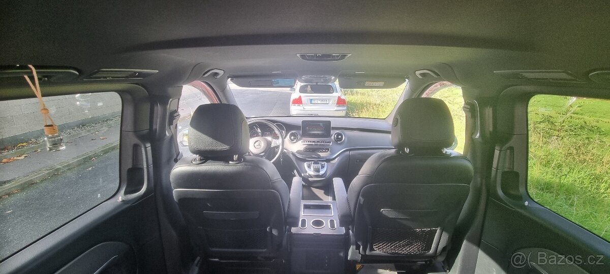 Mercedes V 250d, 14OKw Long, Avantgarde, cz, po prvním majte - 13