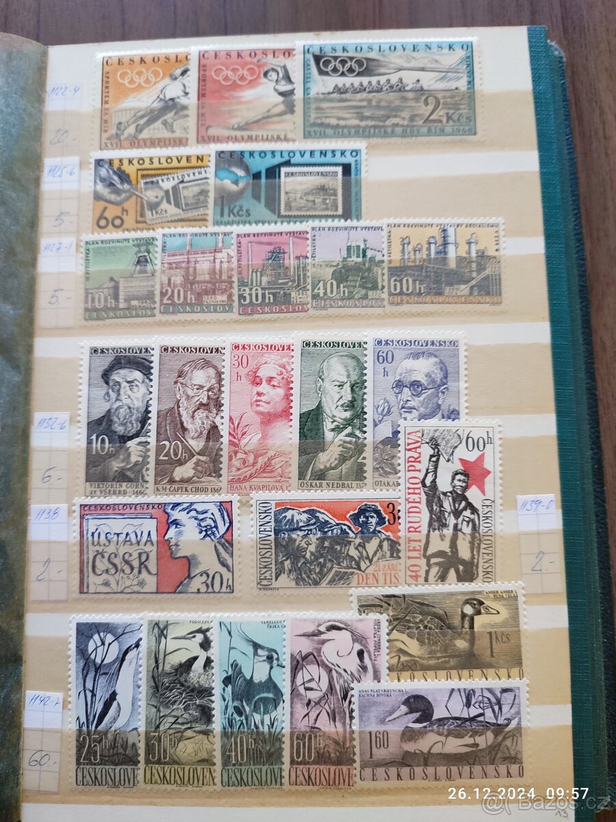 Filatelie 70- Československo - 13