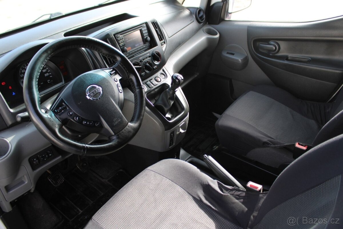 Nissan NV200 1.5DCi, TAŽNÉ, A/C, KAMERA, ČR - 13