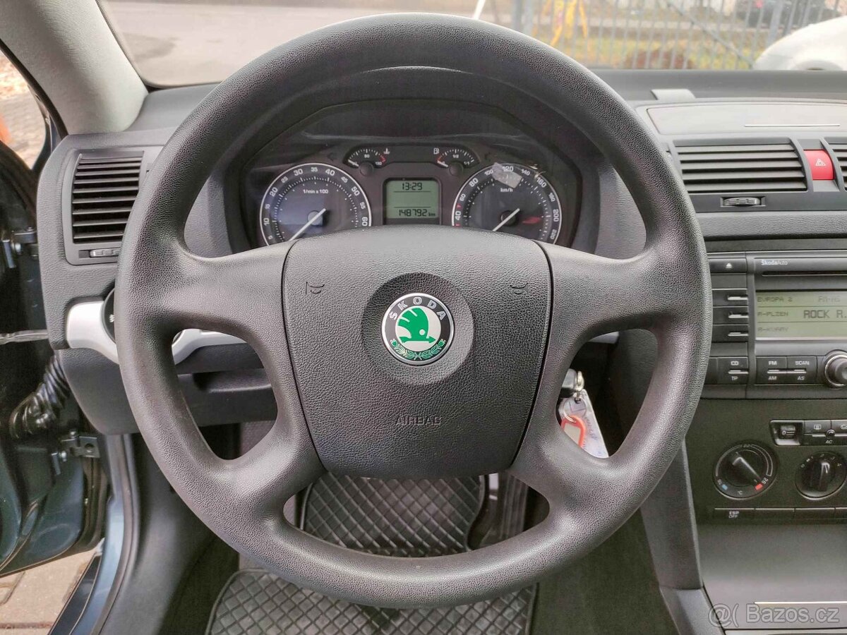 ŠKODA OCTAVIA II 1.6 MPi 75KW AMBIENTE,ALU,10x AIRB.,PDC,BC. - 13