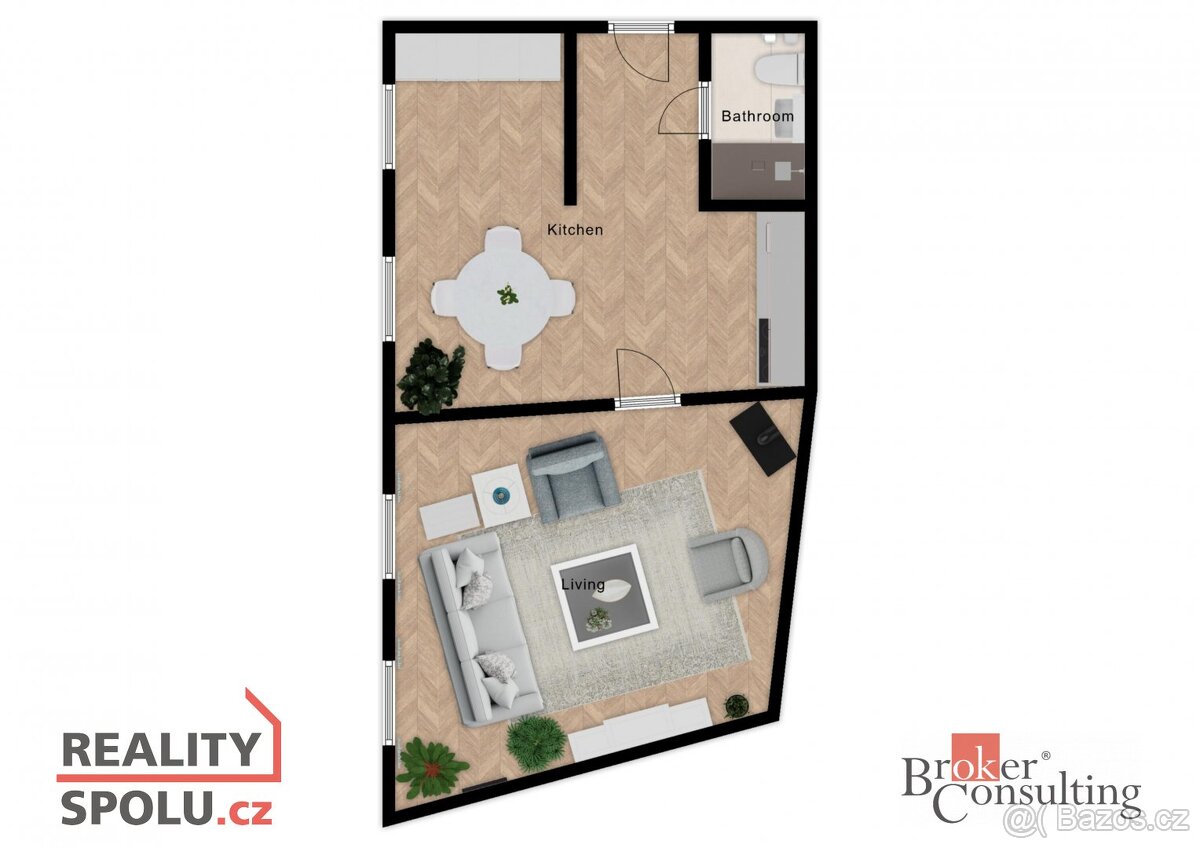 Prodej, byty/2+kk, 51 m2, Havlíčkova 57, 28504 Uhlířské Jano - 13