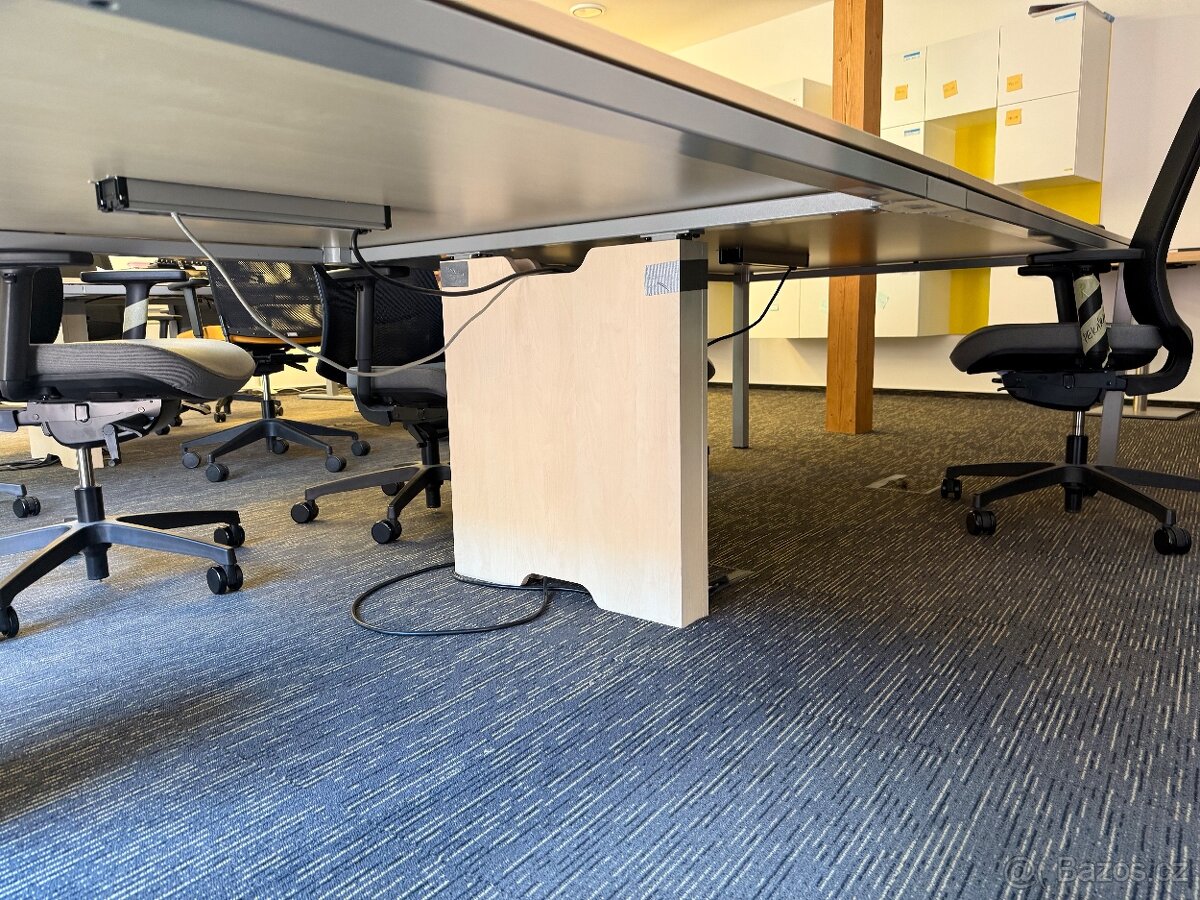 Velký kancelářský stůl Techo 310×140cm - 13