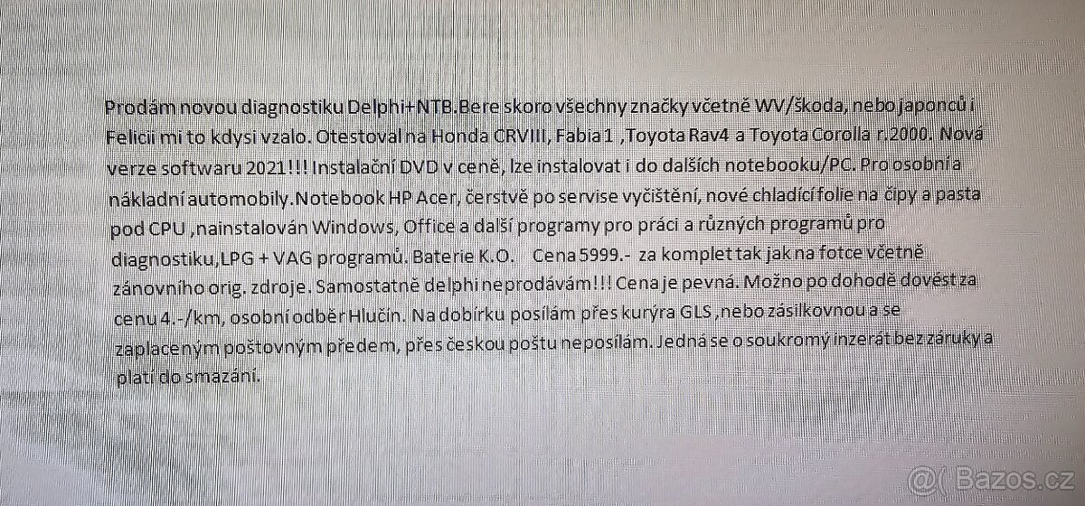 Notebook Acer + příslušenství - 13