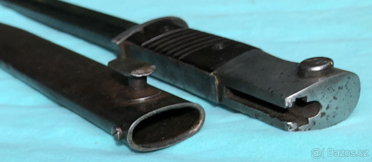 Německý bodák Mauser K98 – značený komplet (2. sv. válka) - 13