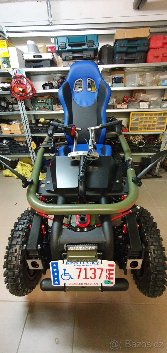 Terénny vozik 4x4 rýchlosť 12Km/h dojazd 70Km - 13