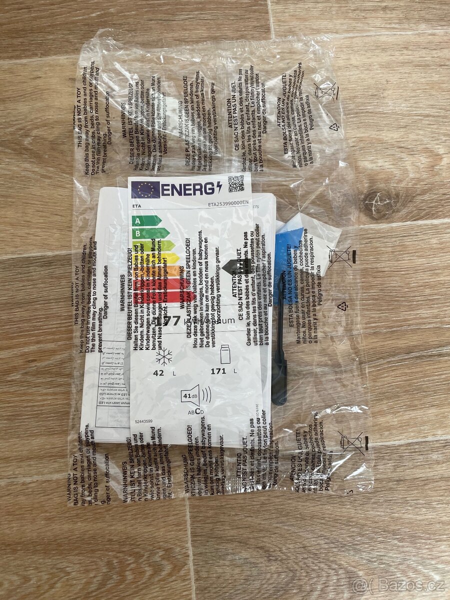 Lednice ETA (rok stará V ZÁRUCE, bez poškození) - 13