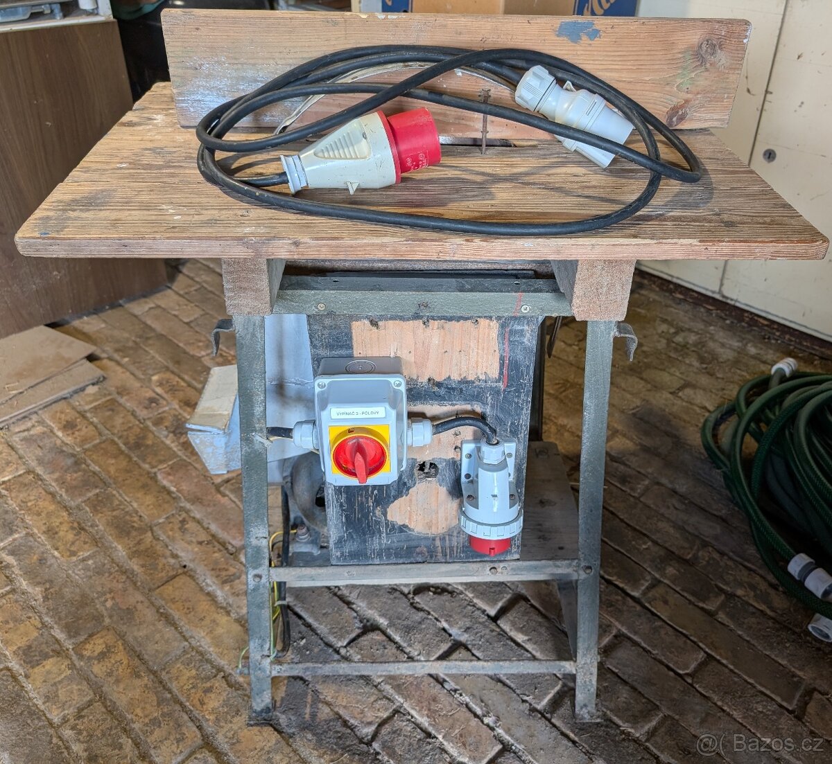 Cirkulárka 380V, hřídel se sklíčidlem - 13