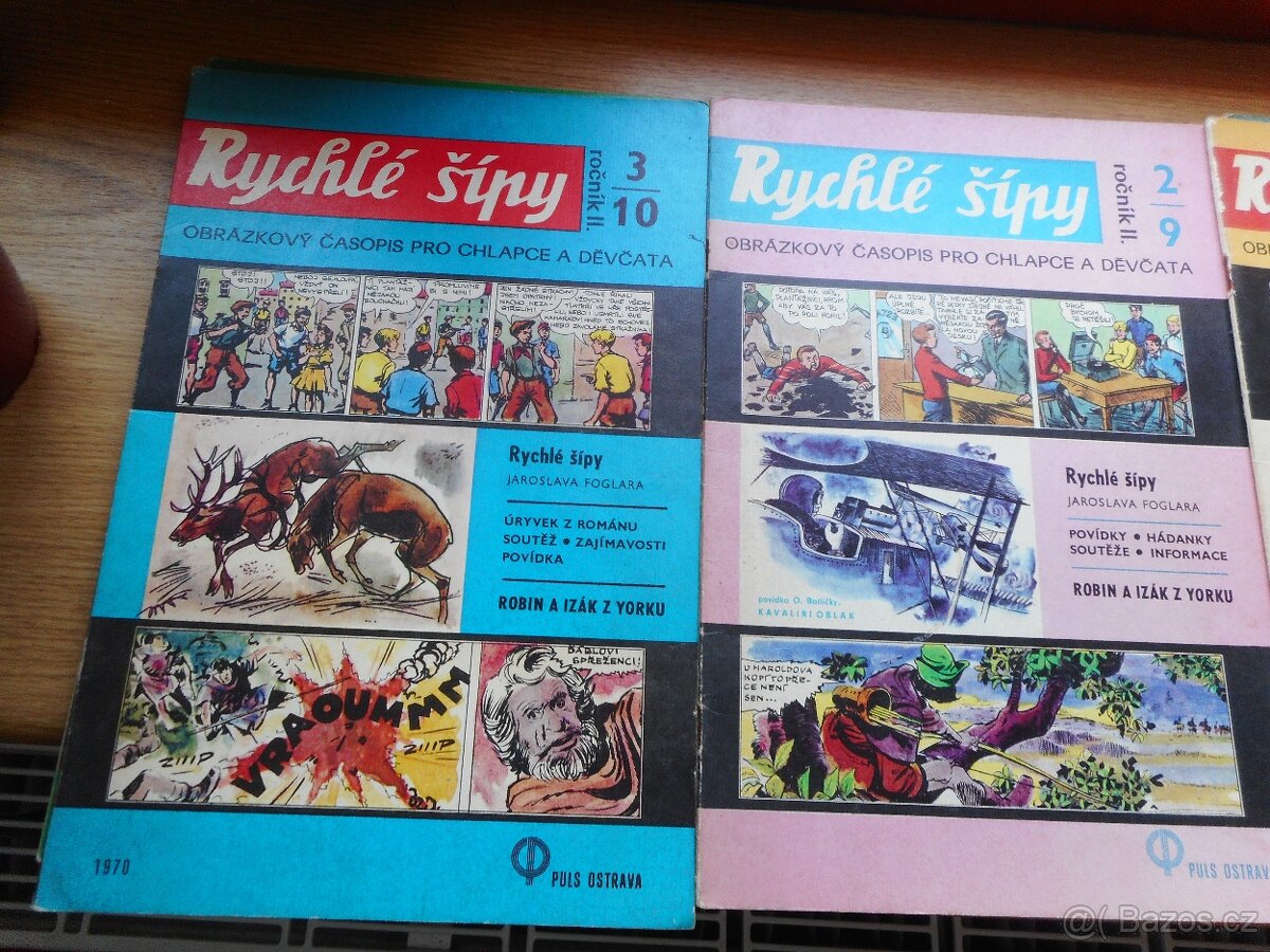 Časopisy Rychlé šípy 1970 - 13