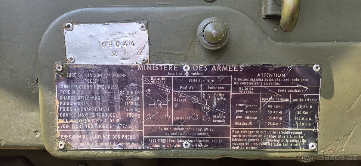 Jeep M201 Hotchkiss (Willys, Ford) - 13