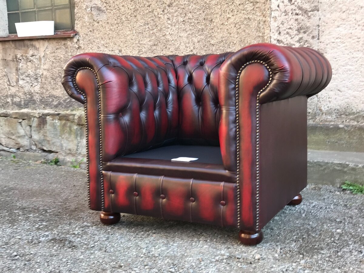 Chesterfield Anglický Originál Nový - 13