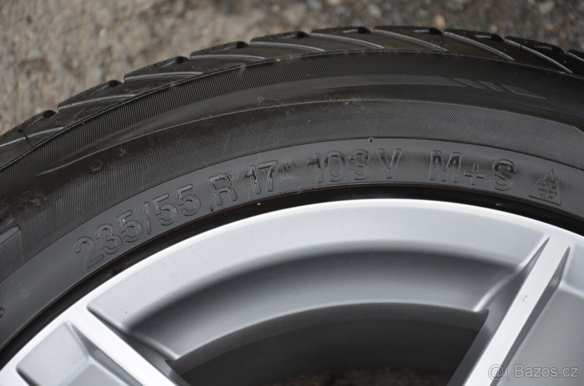 Volkswagen T5 - alu kola Ronal, 8x17 ET35 + zimní pneu - 13