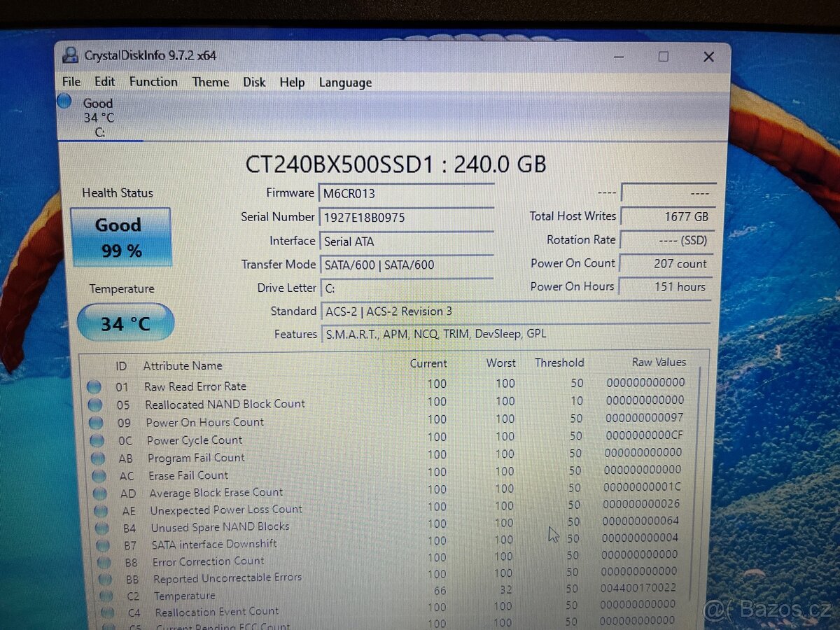 Notebook Asus Windows 11 256G SSD za symbolickou cenu - 13