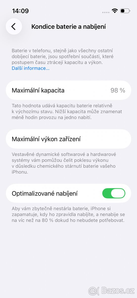 IPhone 13 mini 128 GB - nová baterie - 13