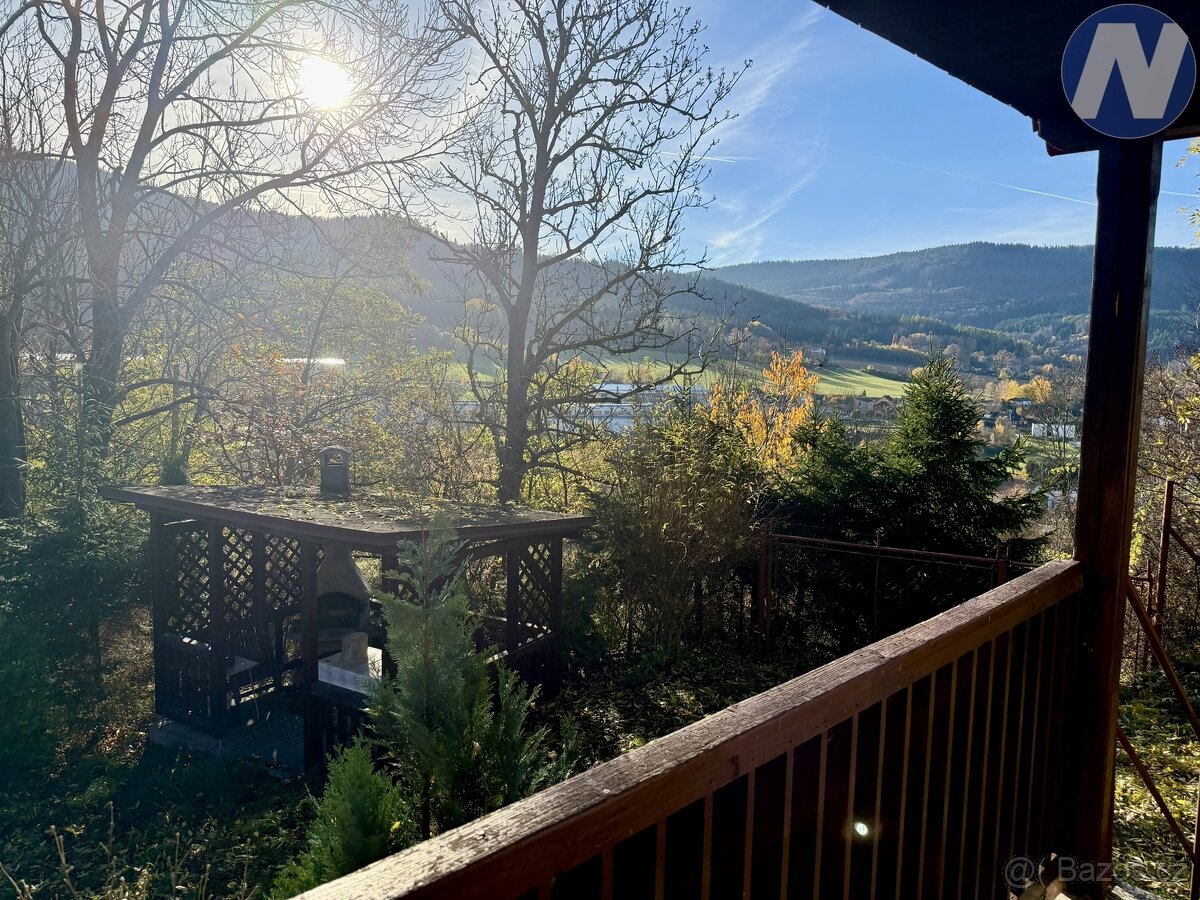 Chata na samotě s výhledem na Prachatice - 13