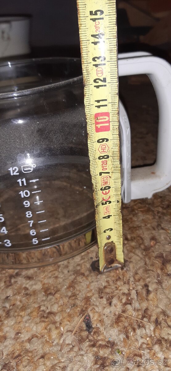 Překapávací kávovar, starší mlýnek/kráječ - 13