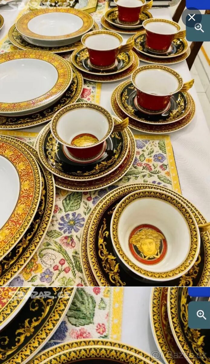 Jídelní souprava ROSENTHAL MEDUSA IKARUS,300.000,- - 13