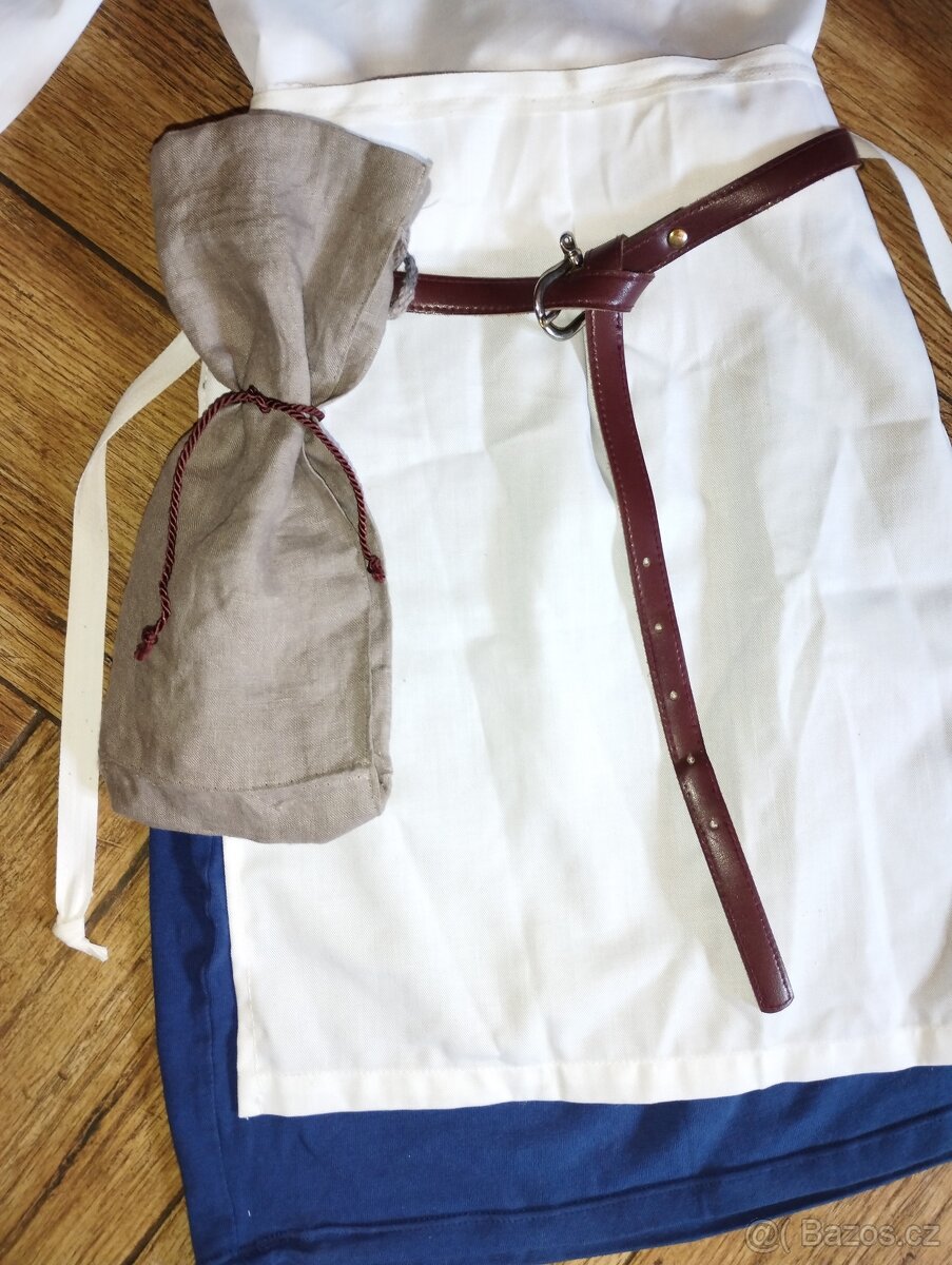 Kostým středověk selka, kroj 1-5let - 13