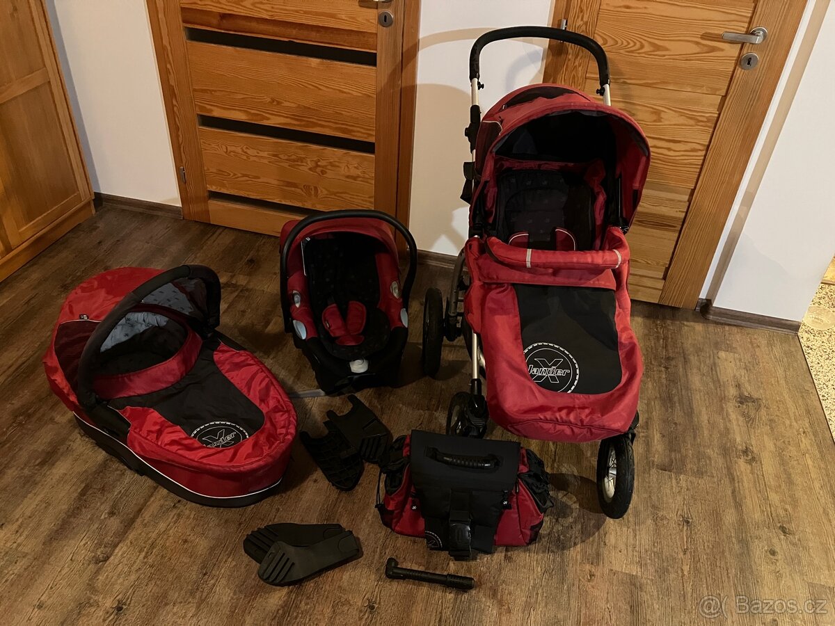 Kočárek X-LANDER, trojkombinace, kompletní - 13