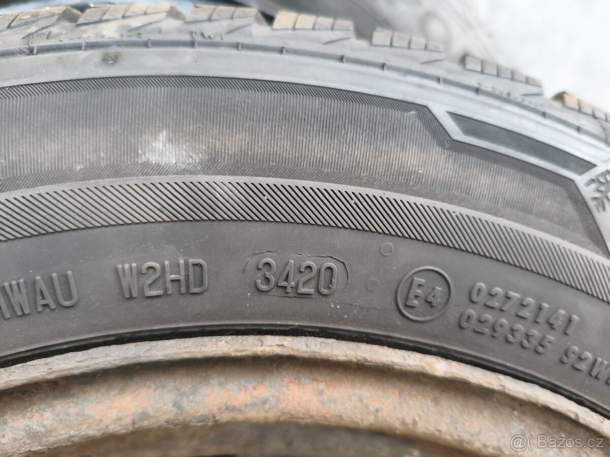 4 x zimní pneu na Fabia, Polo, Ibiza 165/70 R14 81T - 13