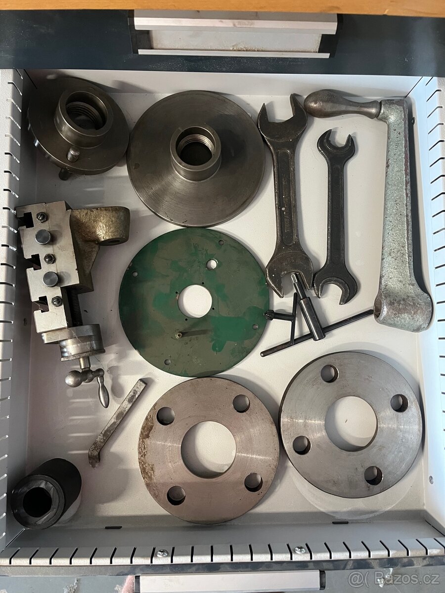 Soustruh tos Čelákovice typ mn-80 1961 - 13