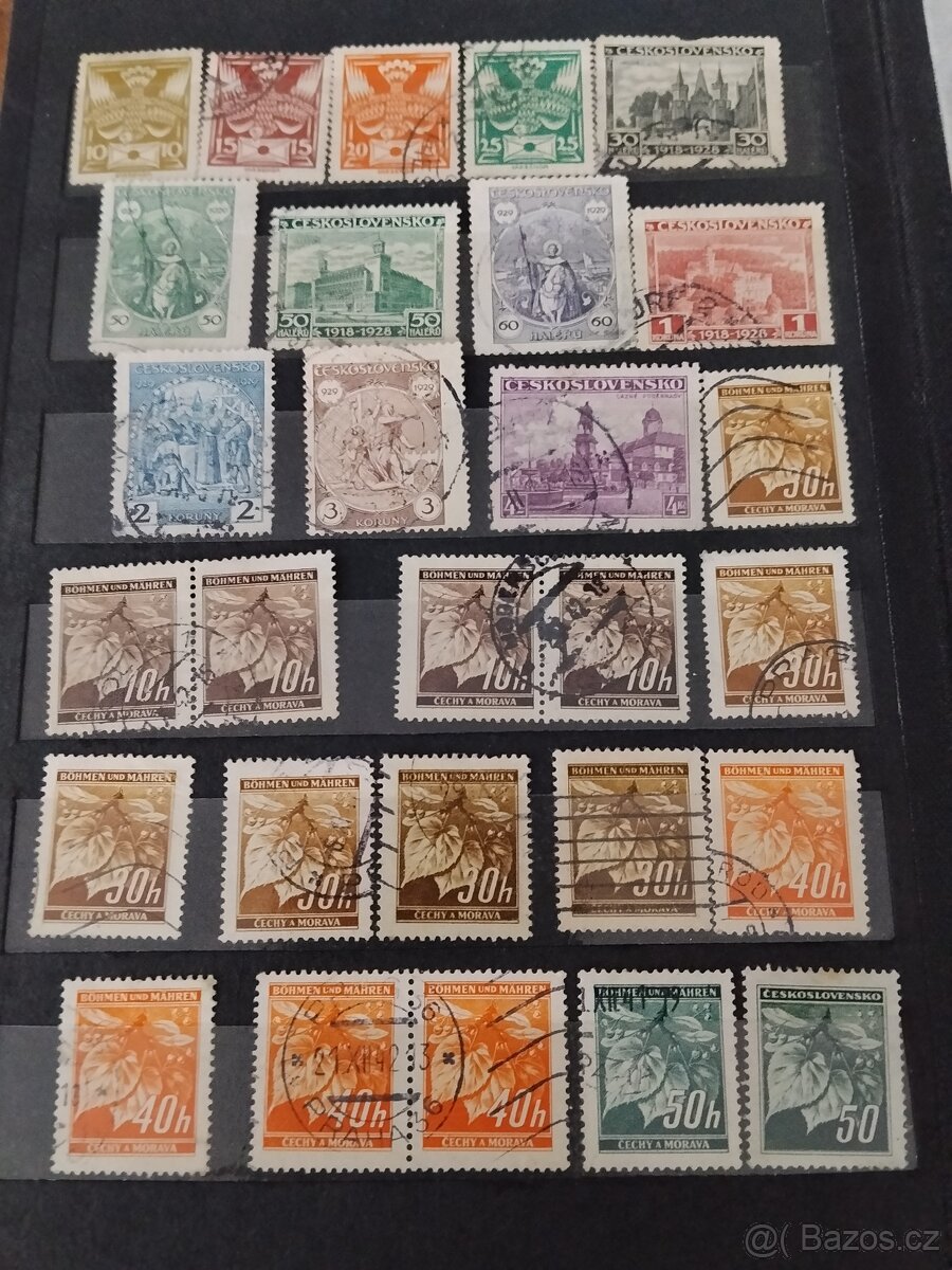 Staré poštovní znamky - 13