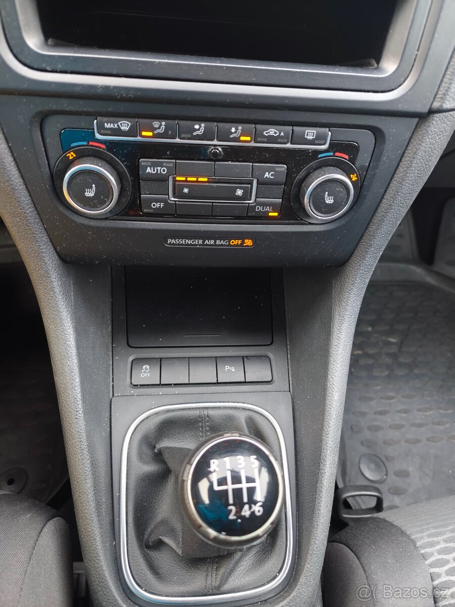 VW GOLF 6 1.2 TSI 77KW R.V 2012,NAJETO •123.800• KM,NOVÁ STK - 13