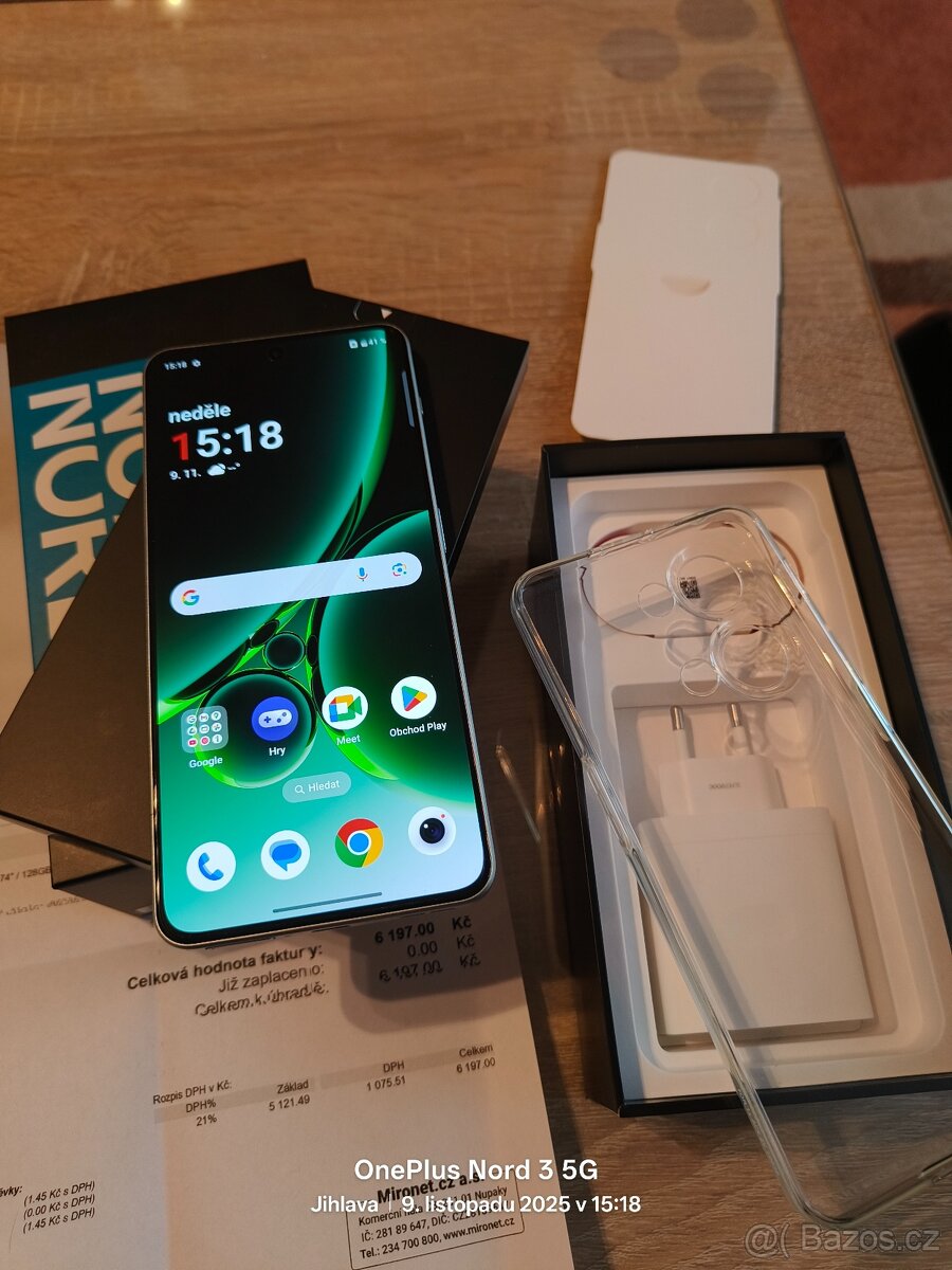 OnePlus Nord 3 5G 8/128GB, NOVÝ, ZÁRUKA - 13