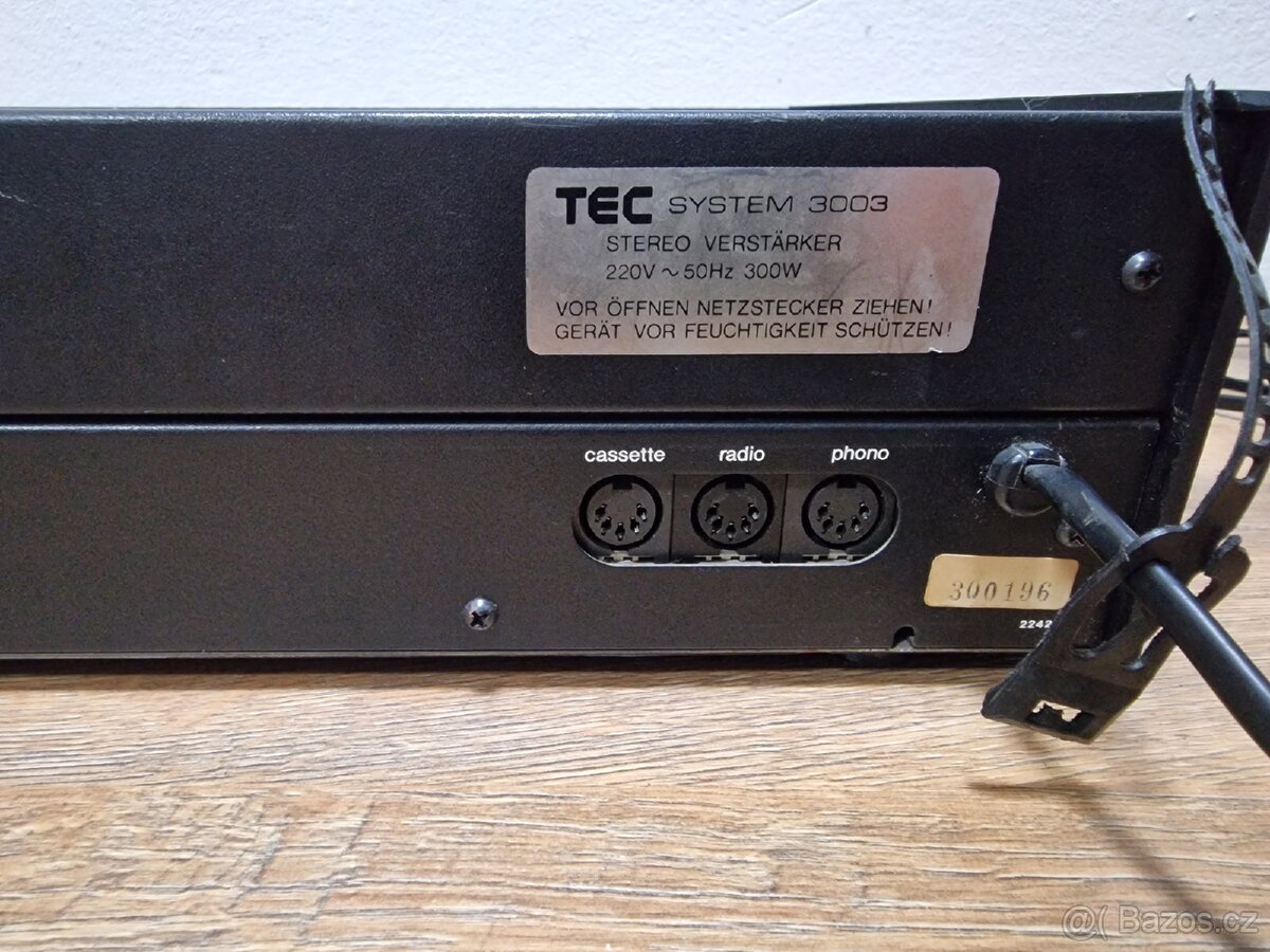 Vintage zesilovač Tec -system 3003 - 13