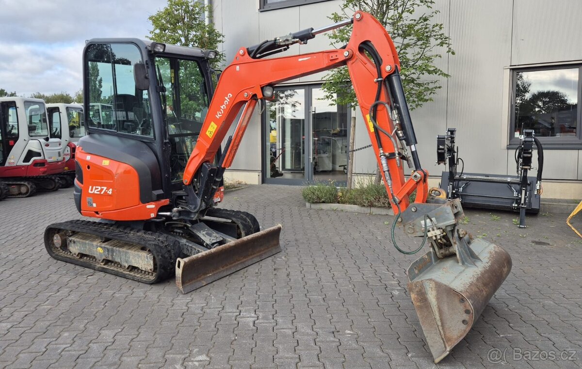 Pásový bagr Kubota U27 - 4 - 13