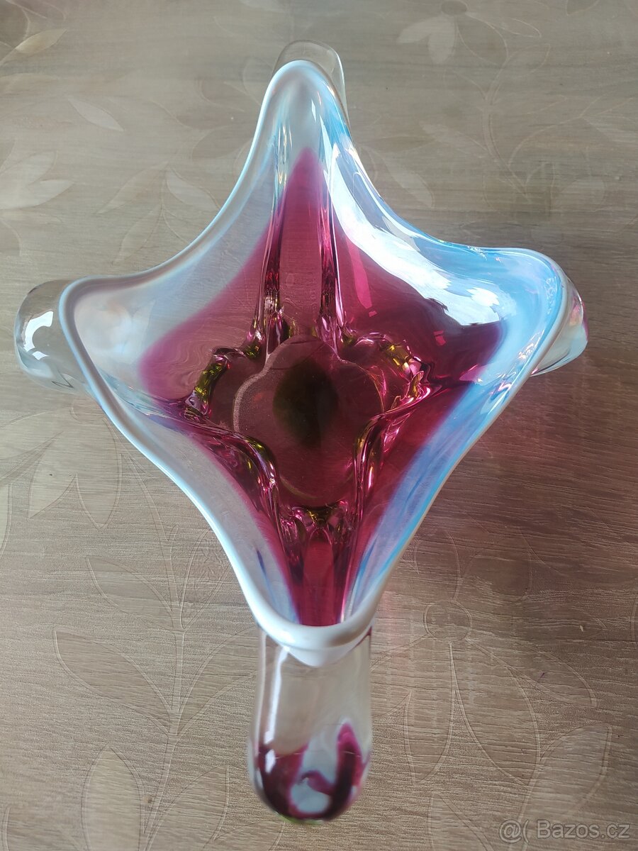 Mísa po mamince - hutní sklo - 13