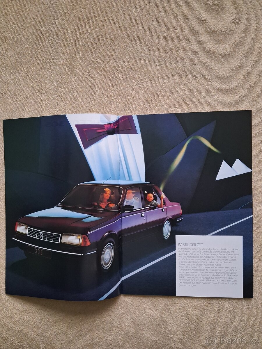 Peugeot 305-PLAKAT-MANUAL-PROSPEKT - 13