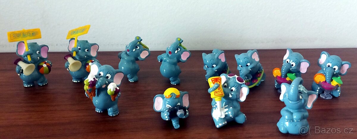 Figurky z Kinder - komplet - 13