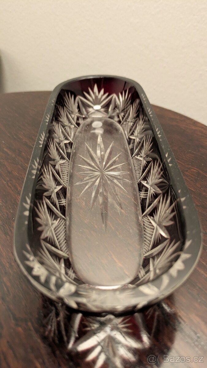 Funkcionalismus - starožitná chrom lampa + sklo Egermann - 13