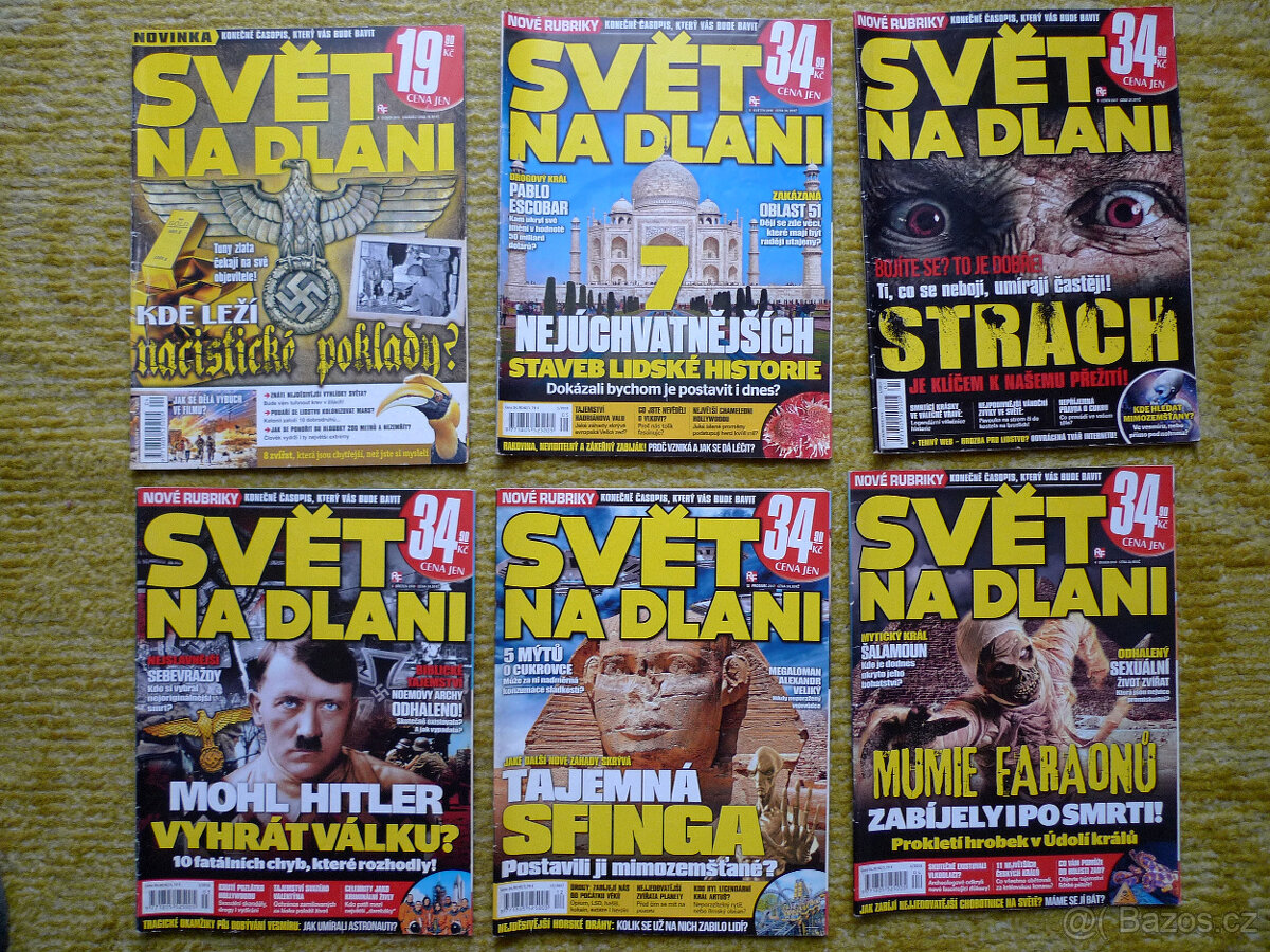 Tajemné knihy a čas. Enigma, Svět na dlani, Legalizace - 13