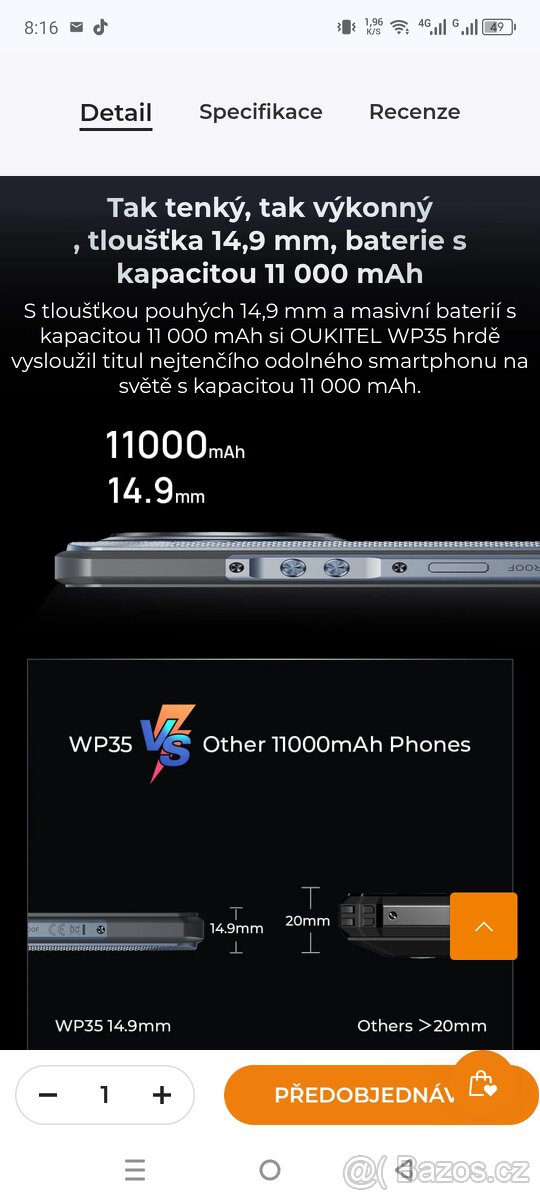 Oukitel WP35 16GB/256GB - 13