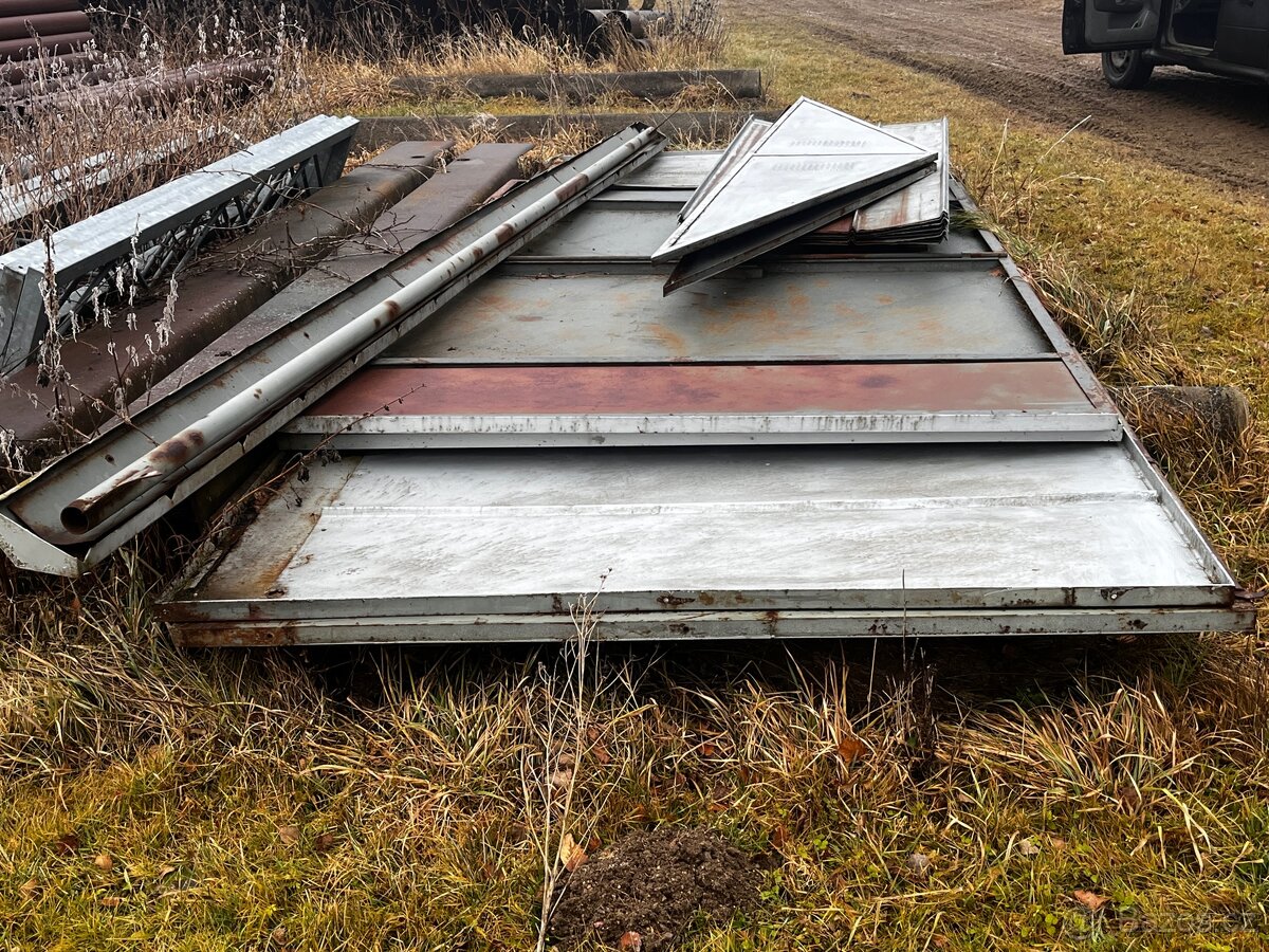 garáž plechová 5x3m - 13