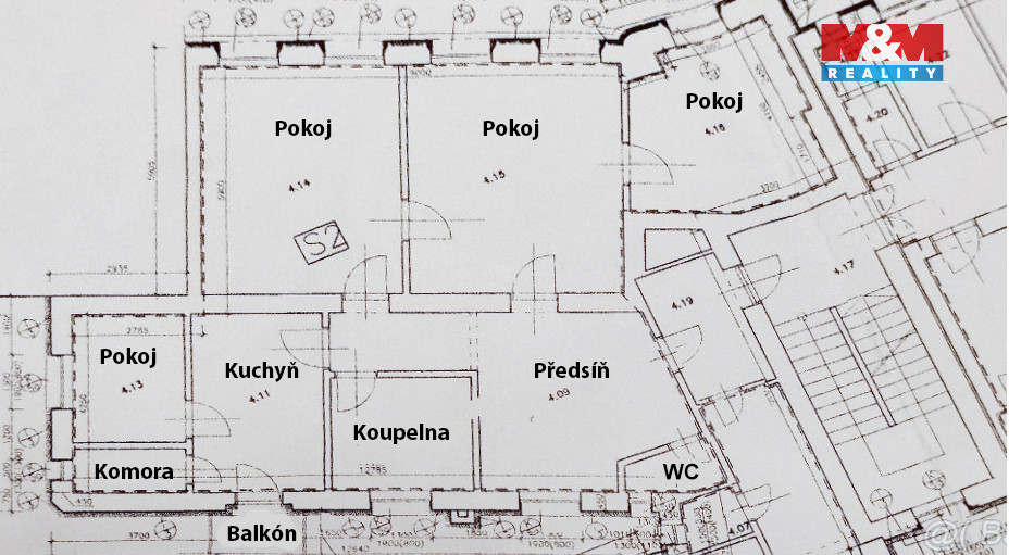 Prodej bytu 4+1, 115 m², Ostrava, ul. Sovova - 13