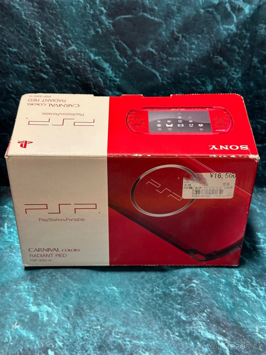 Červené PSP 3000 – TOP stav (A+) | Kompletní balení - 13