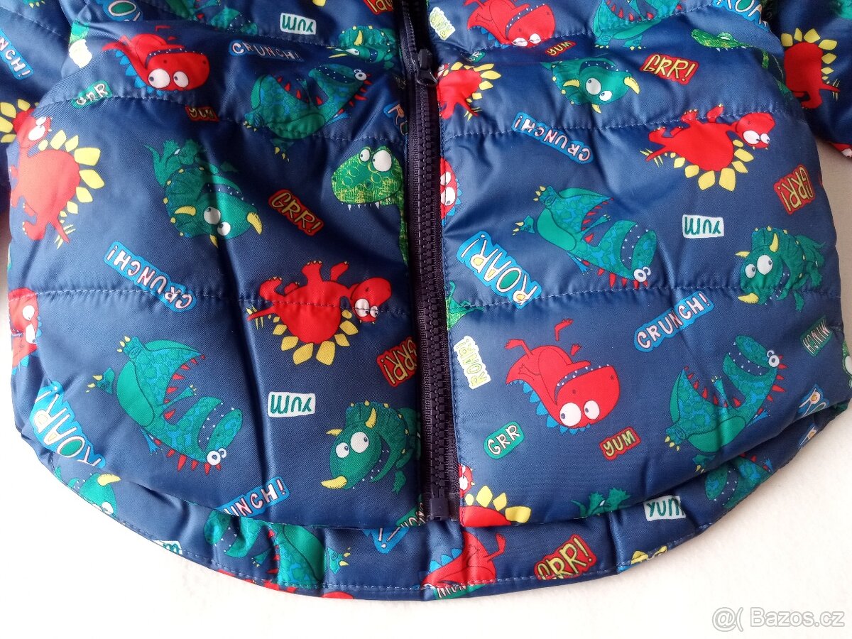 Nová podzimní Dino bunda, 98/104 - 13