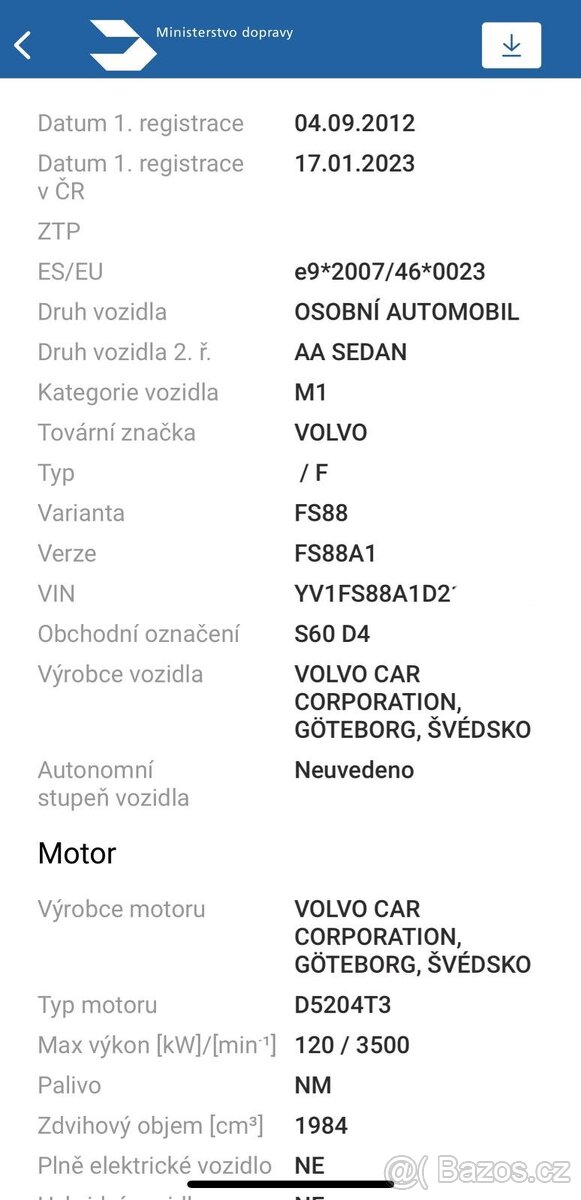 Volvo S60 II, 2012-2013, 2.0, D4, 120 KW - 13