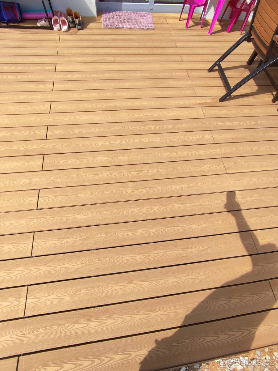 WPC Terasová prkna CLASIC, levně, SKLADEM, kvalita vyšší HPC - 13