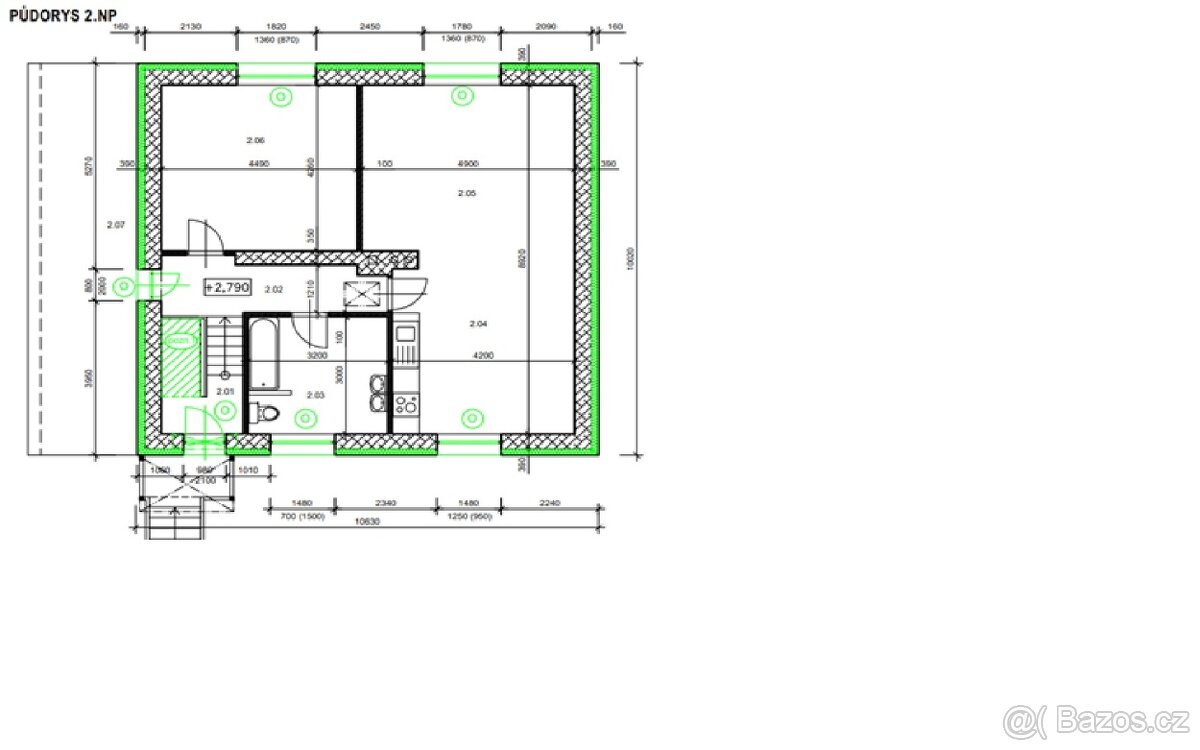 Pronájem bytu 2+kk 100 m² - 13